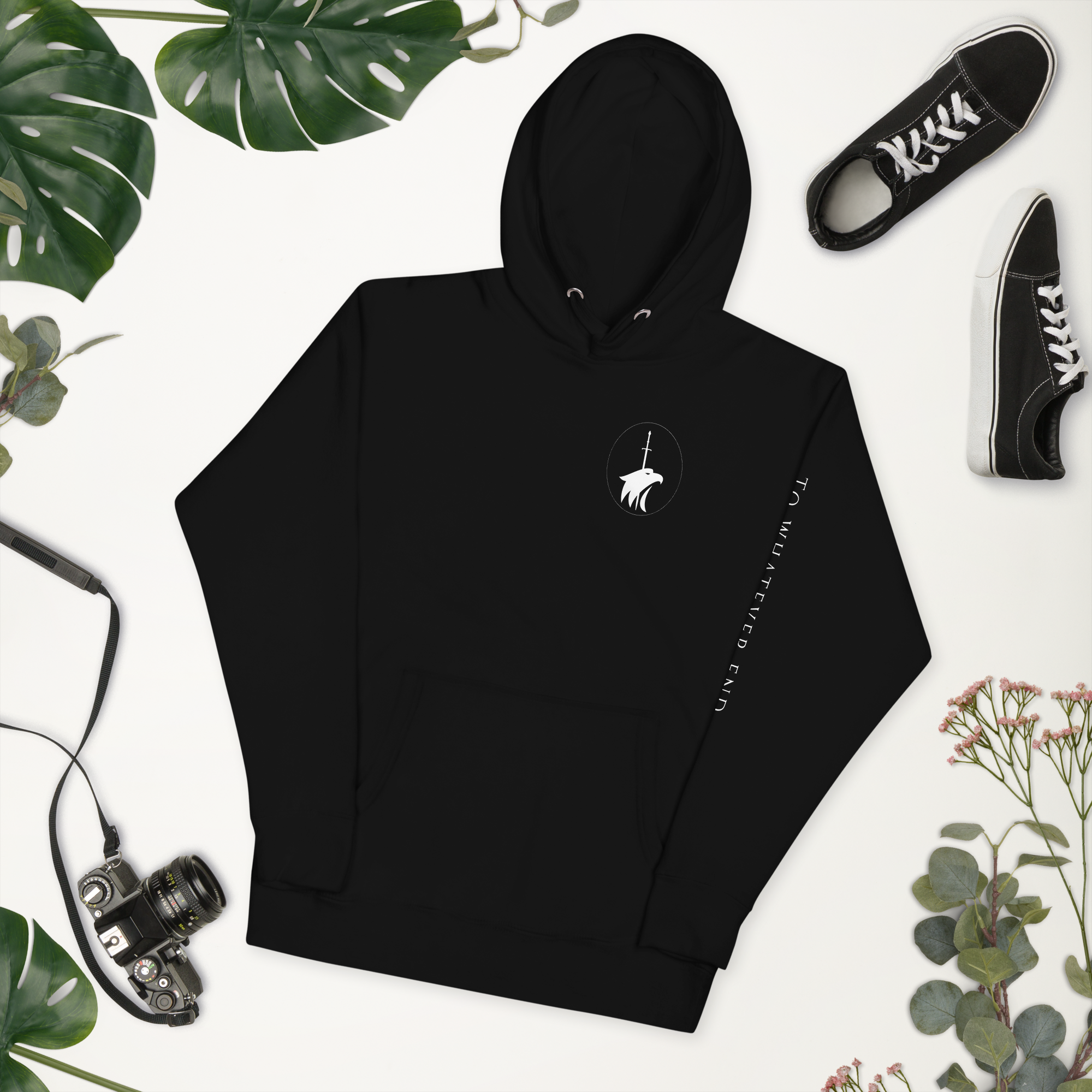 Devoted Hawk Crest Hoodie | Bound by Fantasy