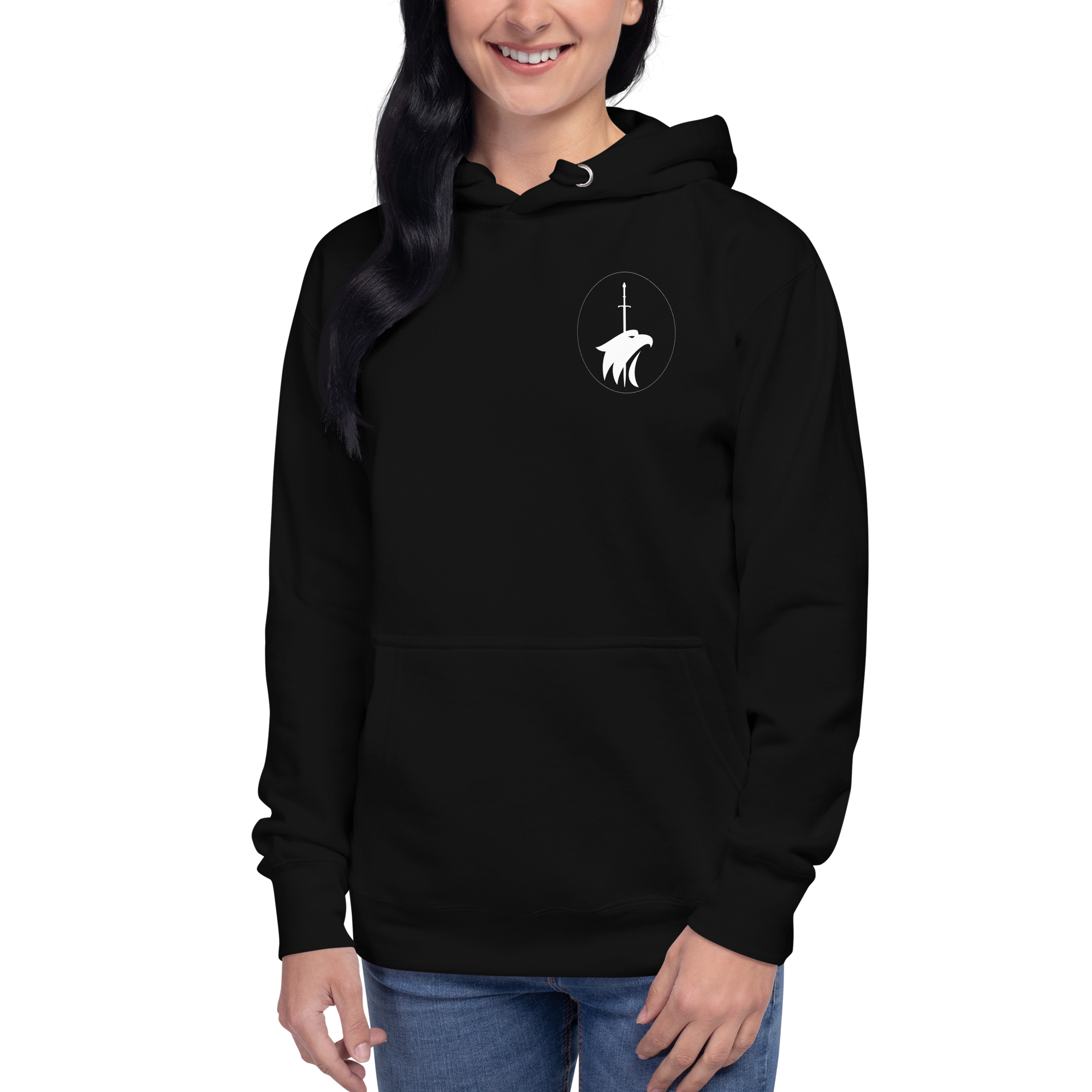 Devoted Hawk Crest Hoodie | Bound by Fantasy