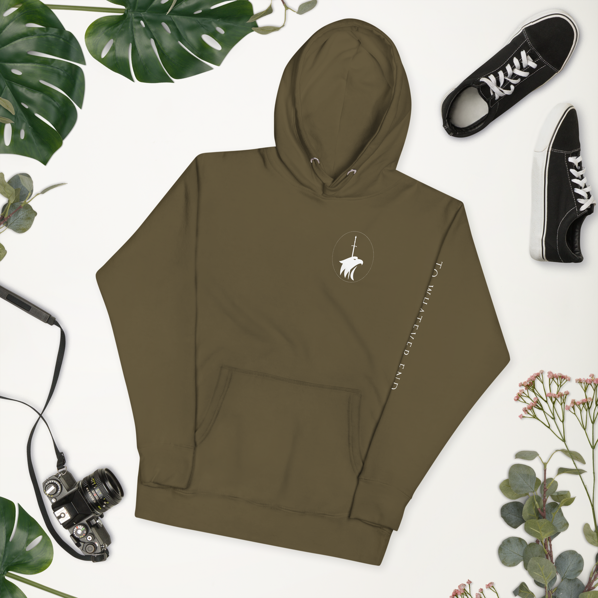 Devoted Hawk Crest Hoodie | Bound by Fantasy