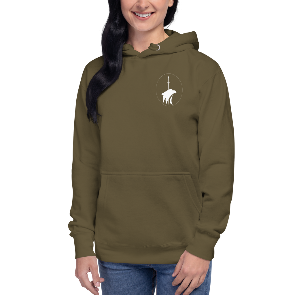 Devoted Hawk Crest Hoodie | Bound by Fantasy