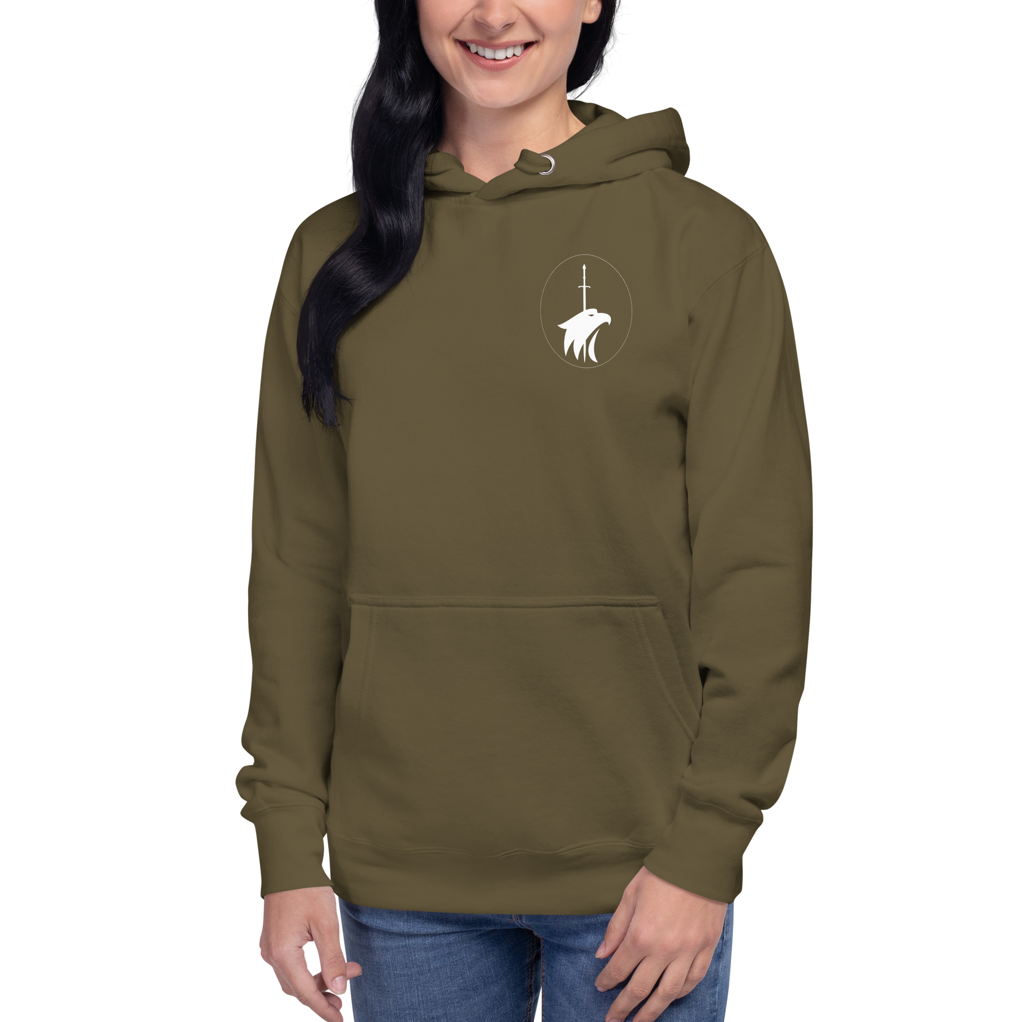 Devoted Hawk Crest Hoodie | Bound by Fantasy