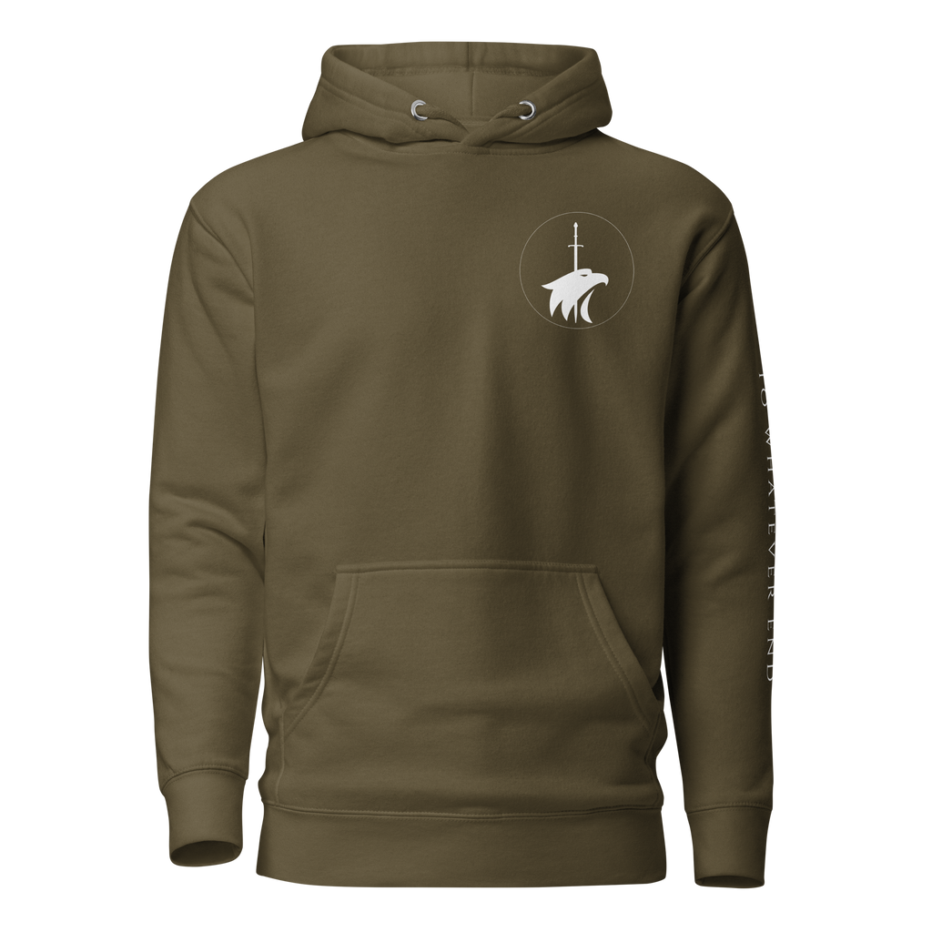 Devoted Hawk Crest Hoodie | Bound by Fantasy