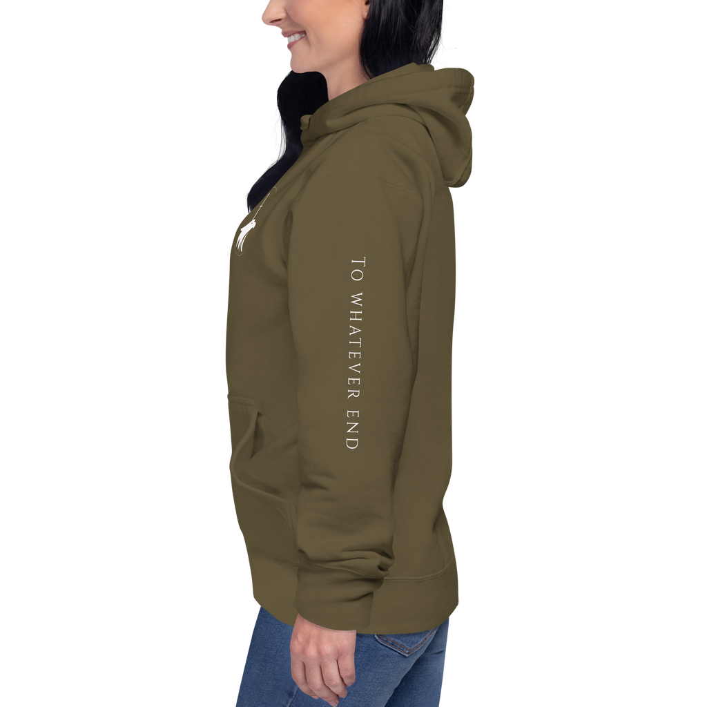 Devoted Hawk Crest Hoodie | Bound by Fantasy
