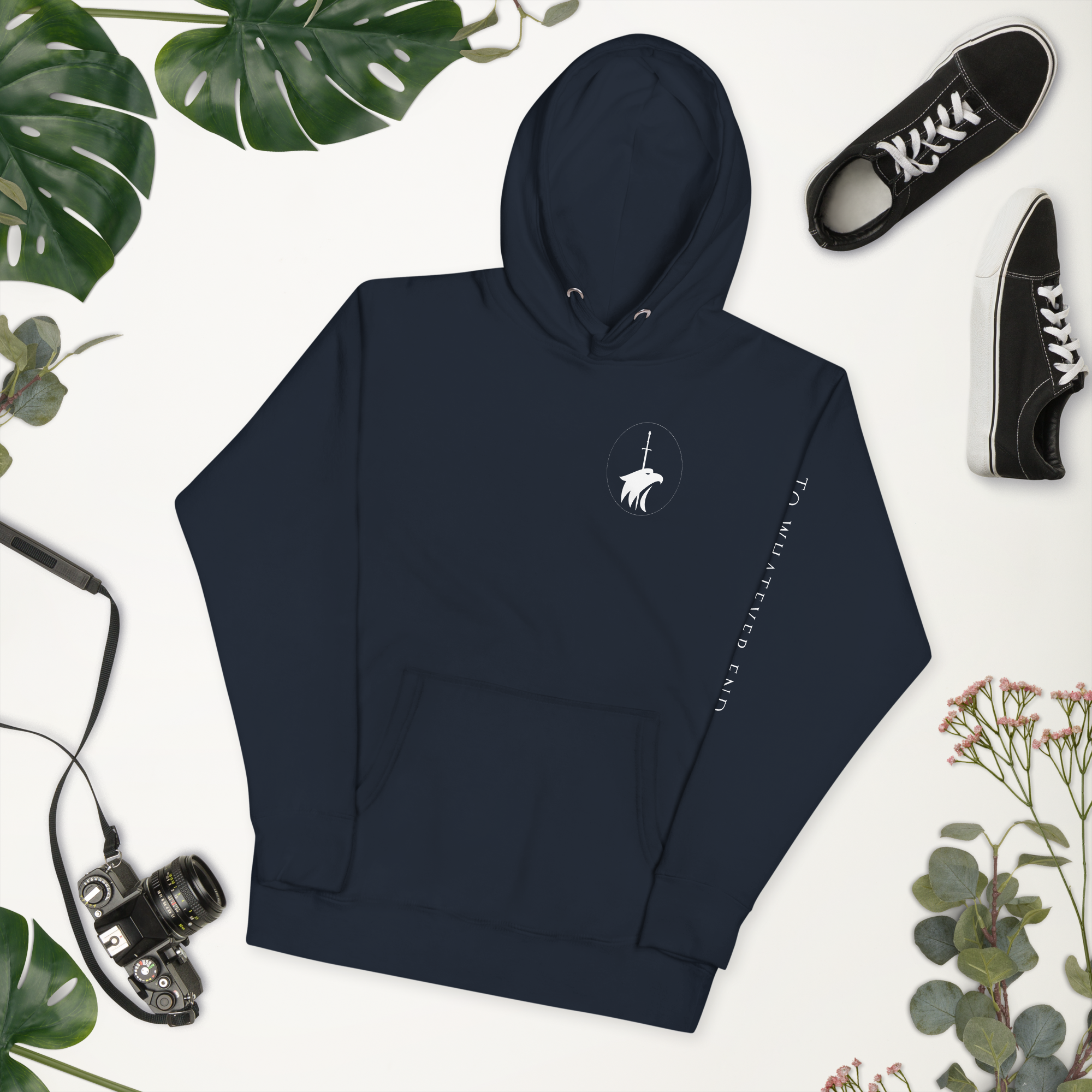 Devoted Hawk Crest Hoodie | Bound by Fantasy