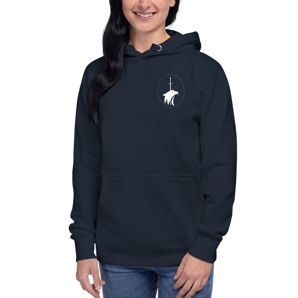 Devoted Hawk Crest Hoodie | Bound by Fantasy