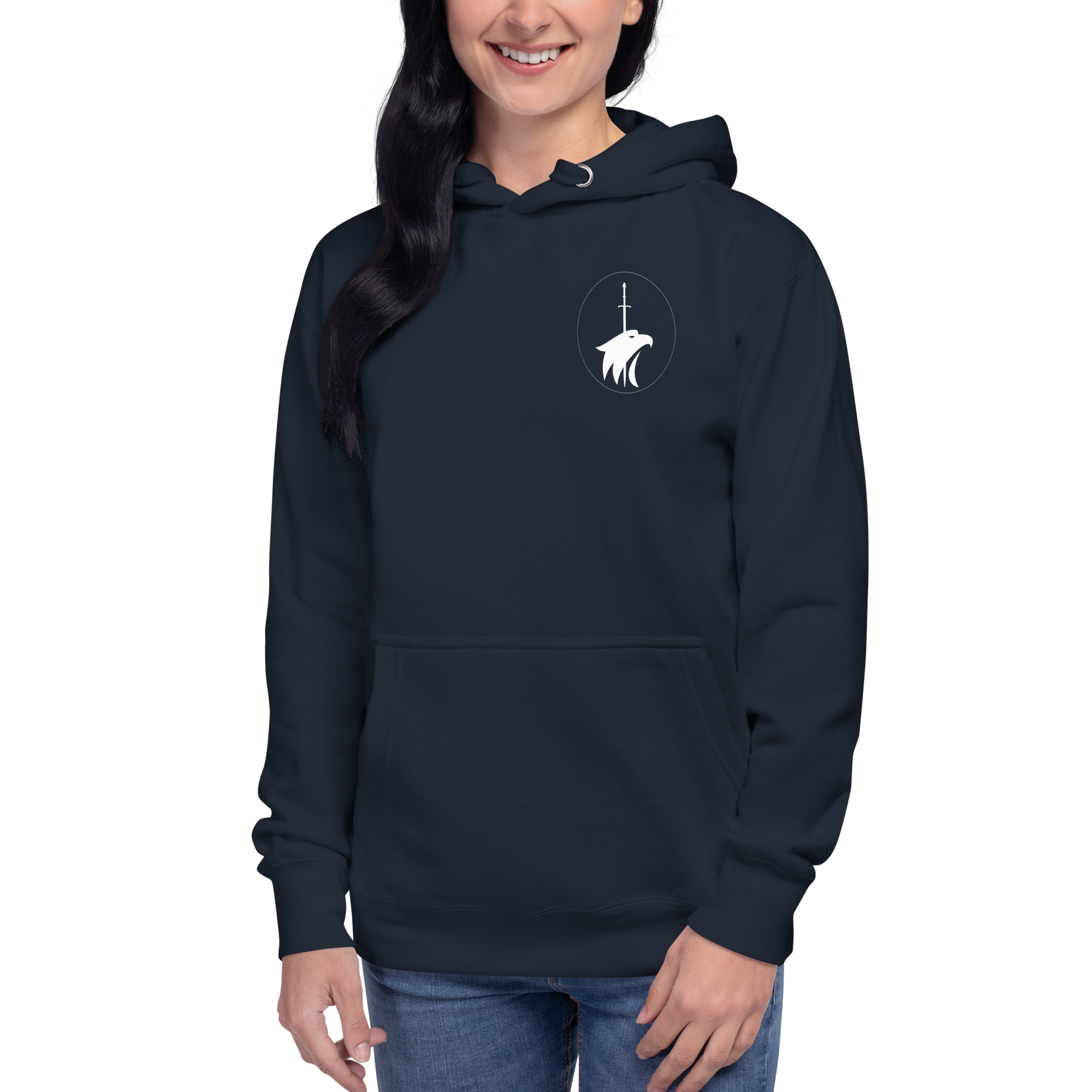 Devoted Hawk Crest Hoodie | Bound by Fantasy